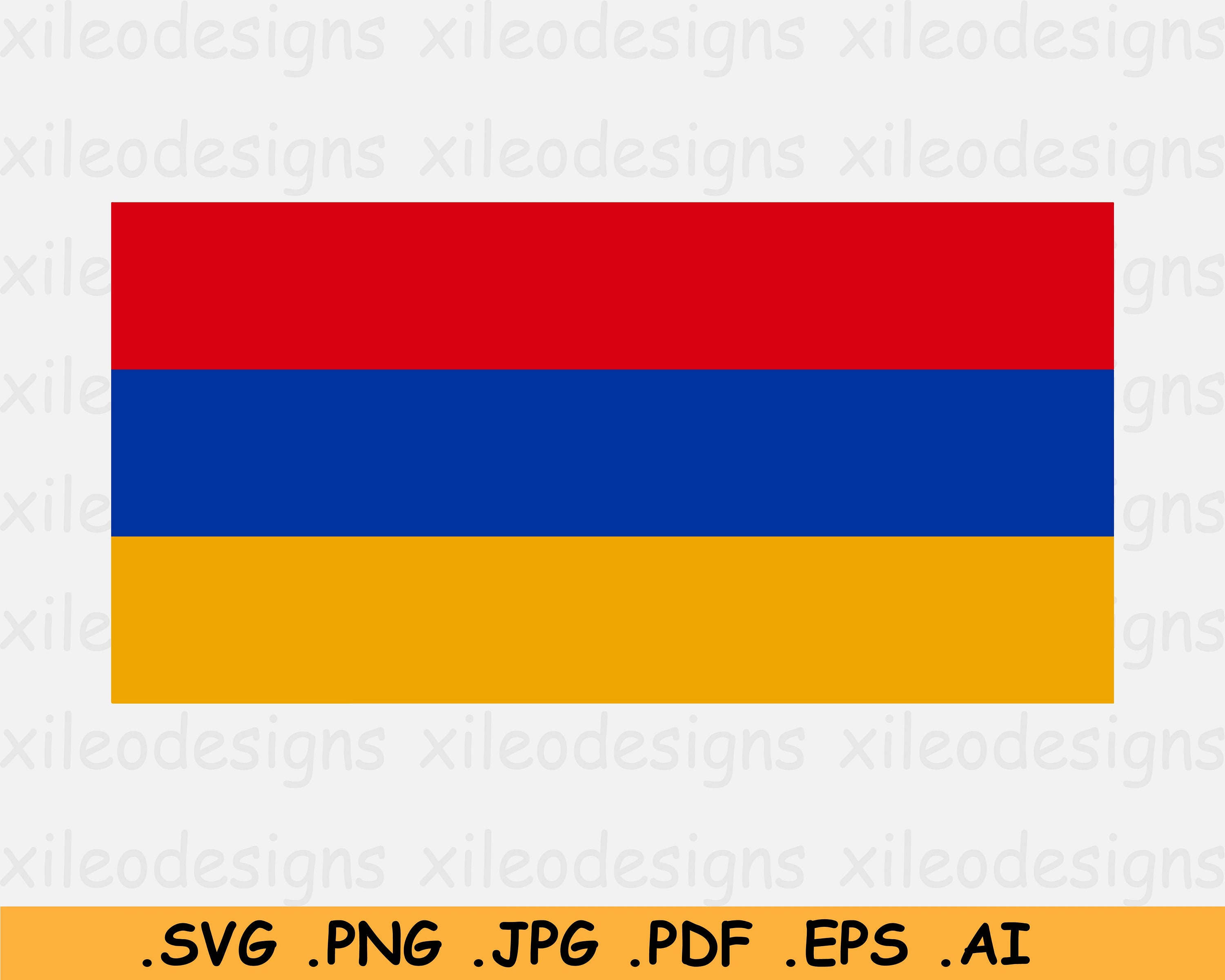 Armenia National Flag SVG, Armenian Nation Country Banner, Cricut Cut File  Digital Download Clipart Vector Graphic Icon Eps Ai Png Jpg Pdf - Etsy