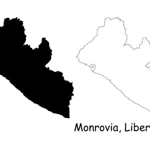 Monrovia Stadtplan Stadtplan Jpg svg png ai eps
