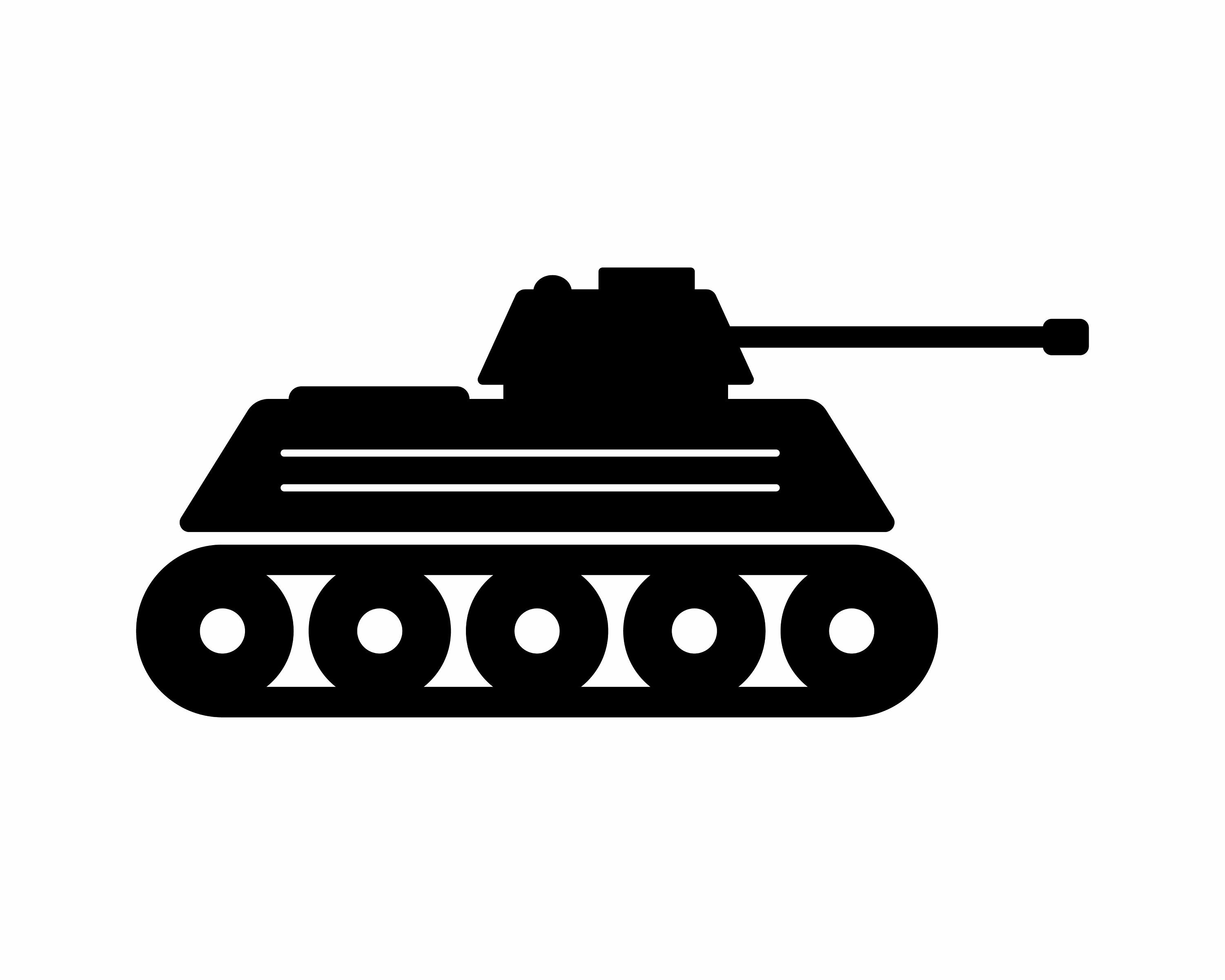 Military War Tank Icon Clipart, Black White Army Warfare Tank Artillery  Missile Rocket Land Vehicle, Instant Digital Download svg png eps ai