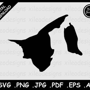 Brunei Map SVG, Bruneian Country National Border Border Border, Black Silhouette Cutout Cricut Cut File Vektor Icon, svg png jpg jpeg pdf ai eps