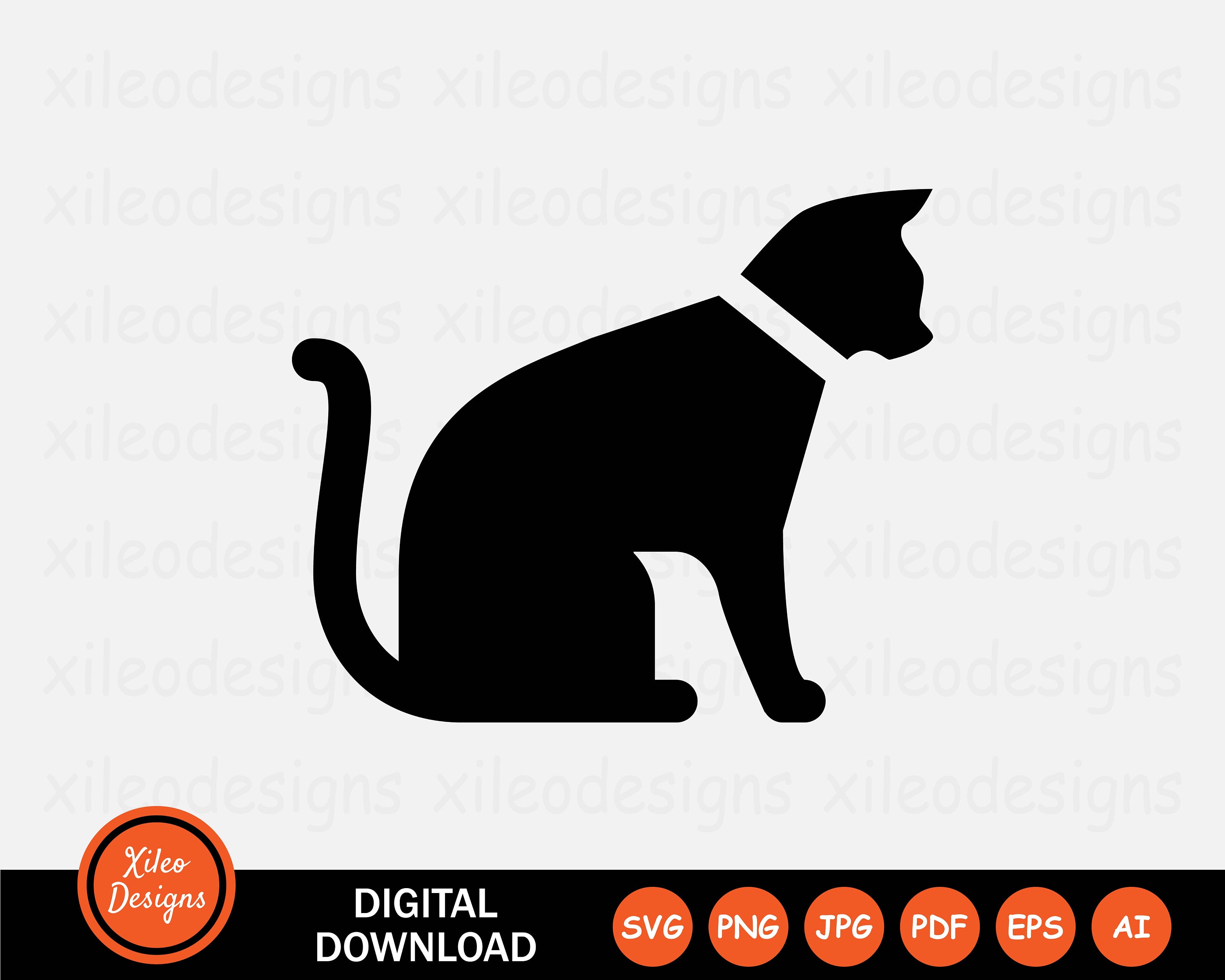 Cat Icon PNG vector in SVG, PDF, AI, CDR format