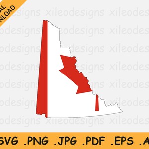 Yukon Karte Kanada Flagge SVG - Kanadier Gebiet Banner Form Rand Rand Rand Umriss, Cricut Cut Datei Vektor Clipart Icon, eps ai png jpg pdf