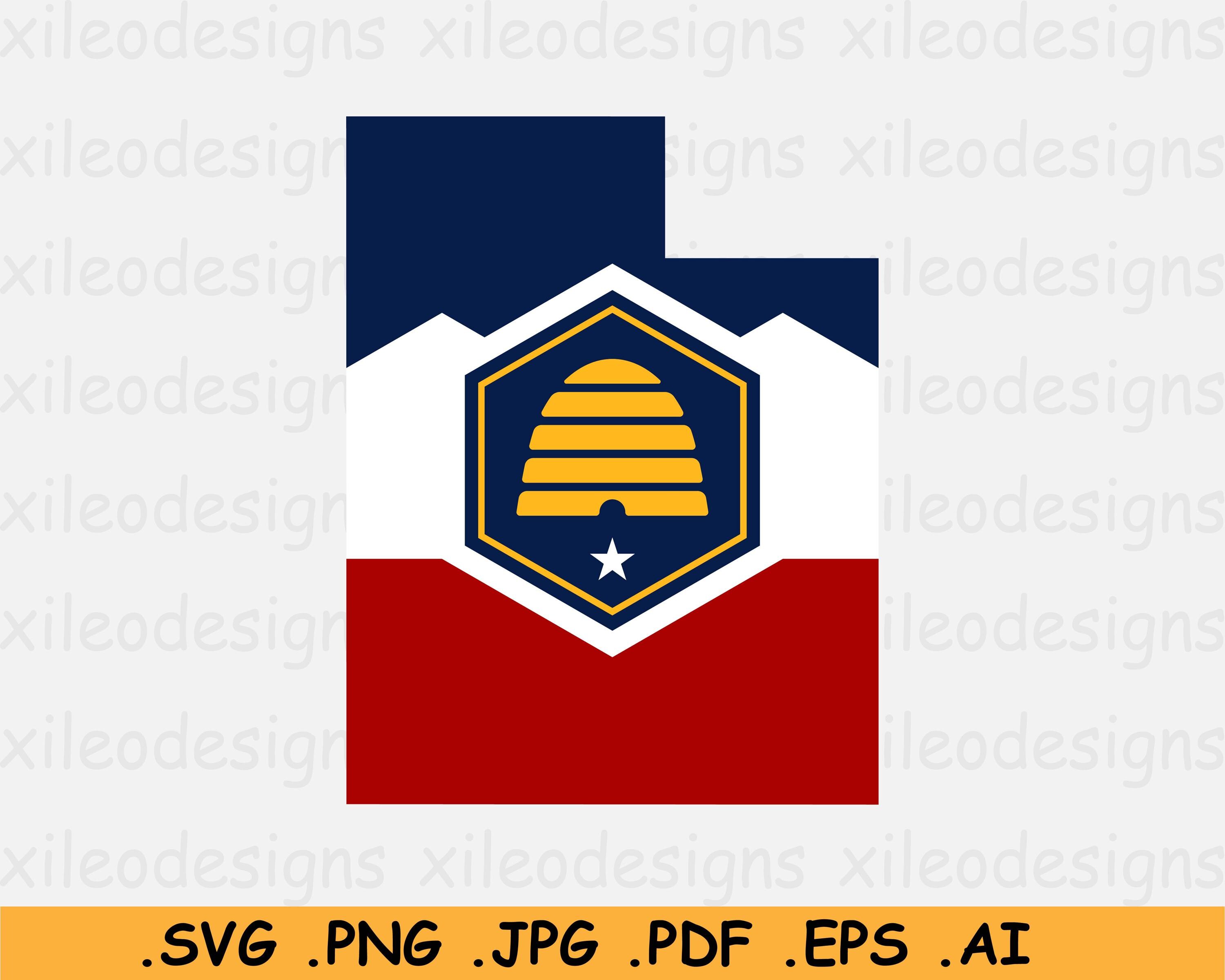USA State Flag Map SVG - 50 United States of America US American Border ...