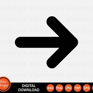 May include: Black right arrow icon. This arrow points to the right. The arrow is a simple, solid shape.