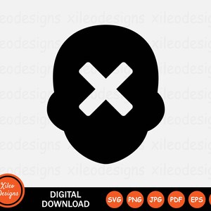 User Error Icon SVG Membership Ban Terminated Remove X png jpg eps ai pdf Digital Download Vector Graphic Clipart Vector Sign Symbol Cricut
