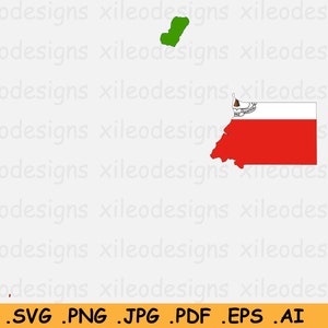 Equatoriaal-Guinea Vlag Kaart SVG Cricut Cut File, Land Natie Silhouet Outline Atlas, Scrapbook Clipart Vector Icon - eps ai png jpg pdf