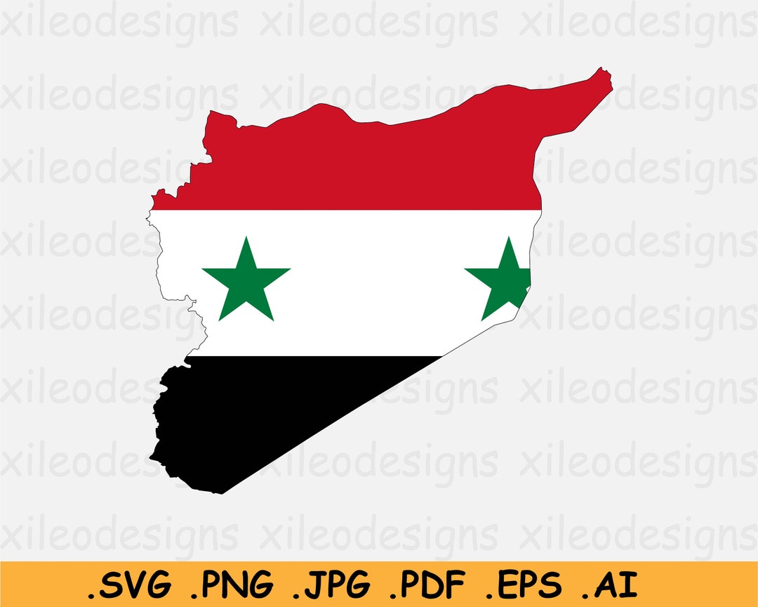 Flagge Syrien - Frankreich