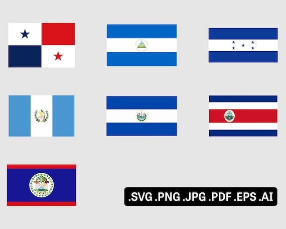 central-american-countries-flags