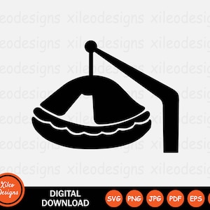 Liferaft Emergency Escape Rescue Inflatable Collapsible Raft Sign Symbol Icon Clipart Vector Cricut Digital Download svg png jpg eps pdf ai