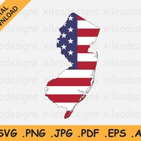 New Jersey Map SVG, Home Sweet Home New Jersey Svg, New Jersey State ...