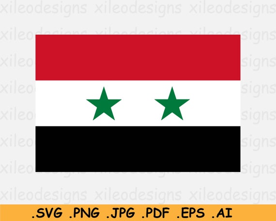 Country, flag, national, pennant, syria, triangle icon - Download on