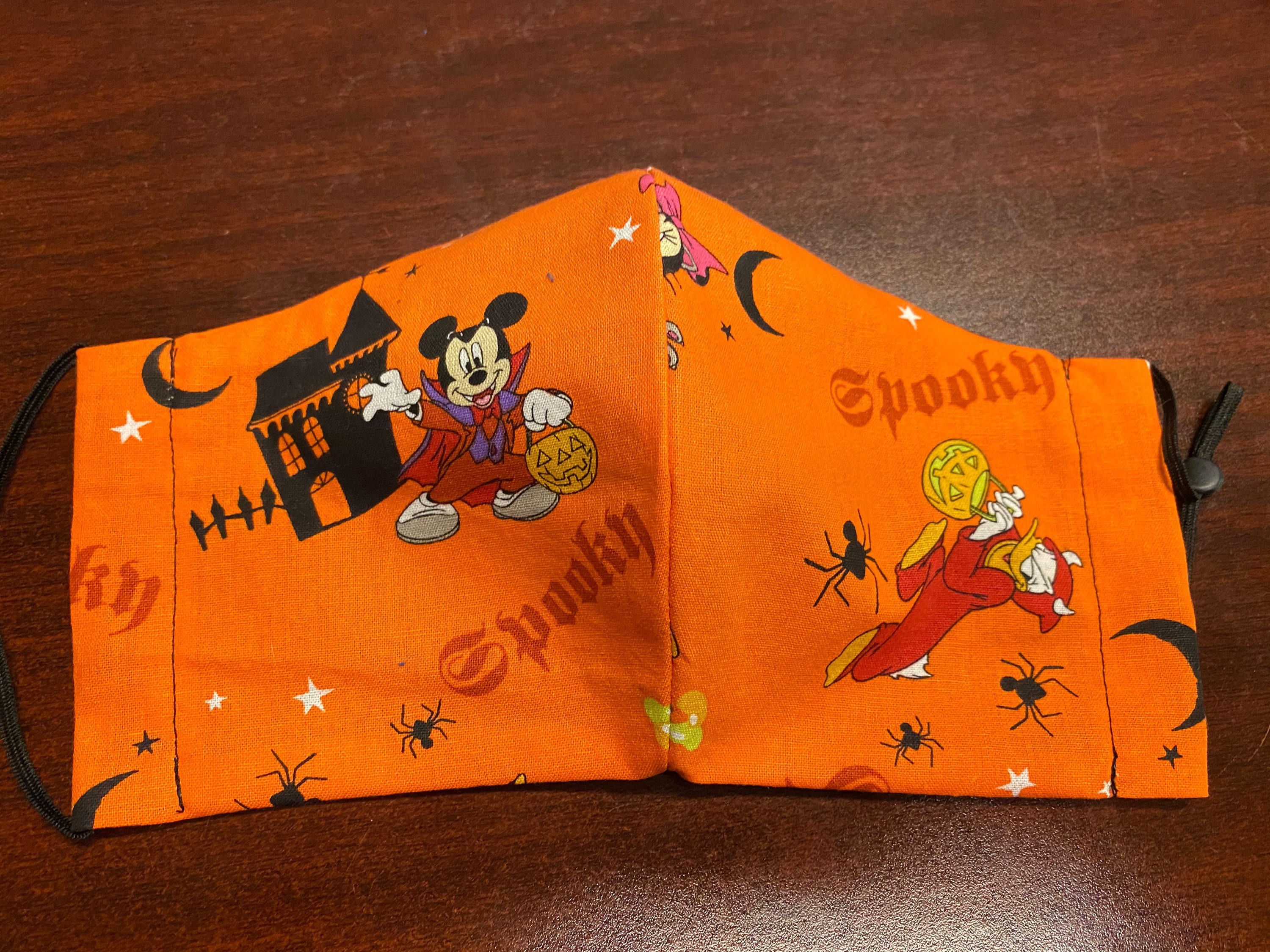 Mickey Halloween Face Mask Etsy