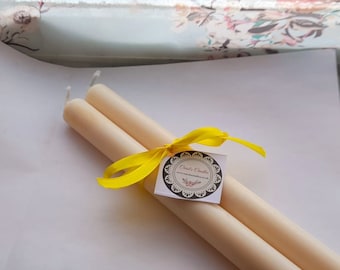 2x Soy Church Altar or dinner candle sticks - 28 cm Carol's Candles