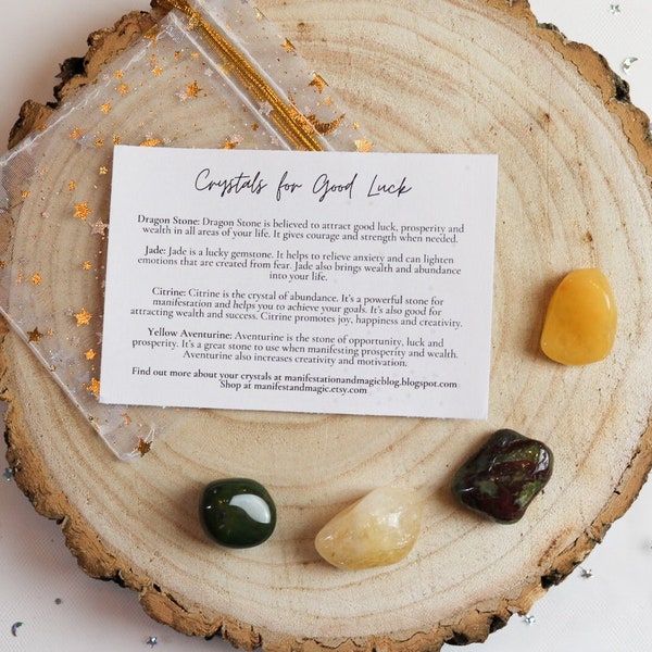 Good Luck Crystals Etsy