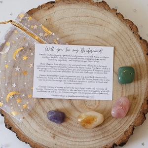 Brautjungfern Kristall Set, Willst du mein Brautjungfern Geschenk sein, Brautjungfern Geschenk, Brautjungfern Geschenk, Hochzeitsideen
