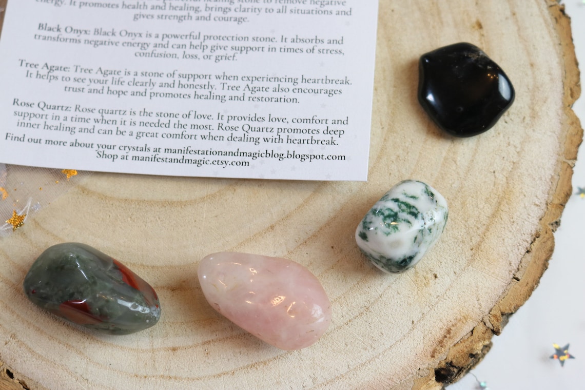 Crystals for Healing a Broken Heart Healing Crystals Healing Etsy UK