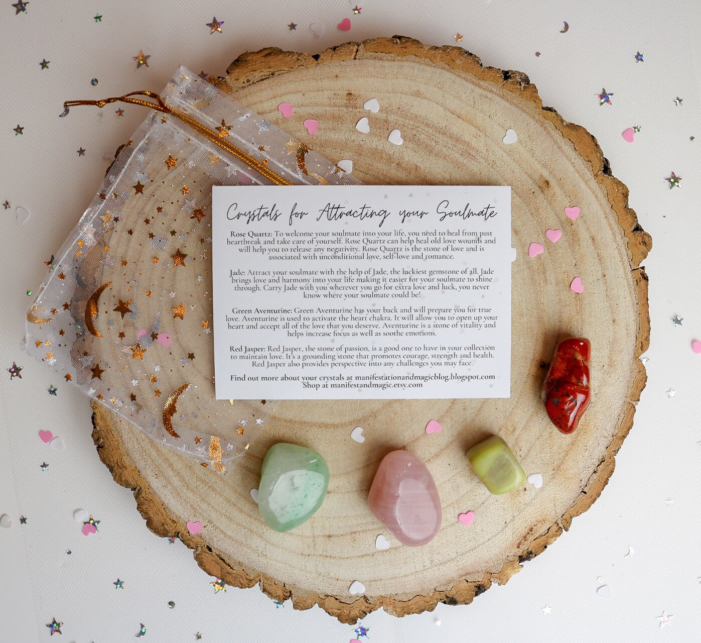 Crystals for attracting your soulmate Crystals for finding Etsy