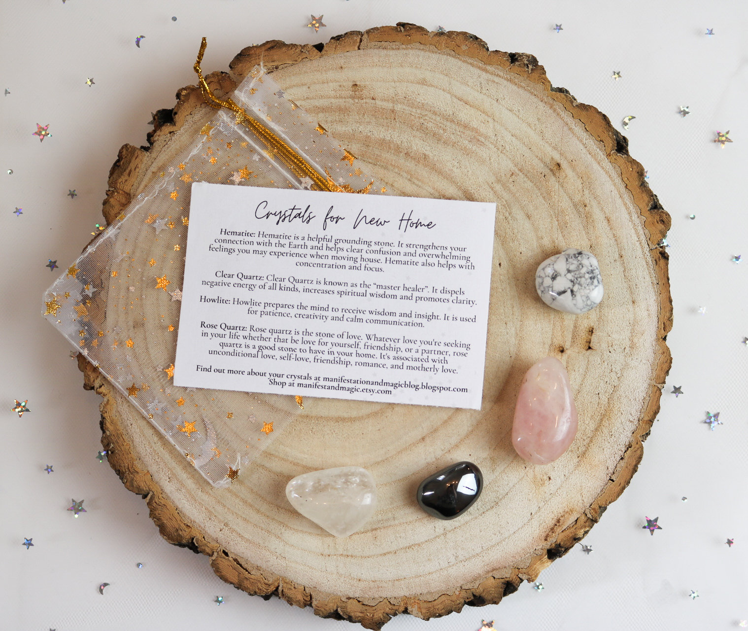 Crystals for new home Housewarming gift New home gifts New Etsy