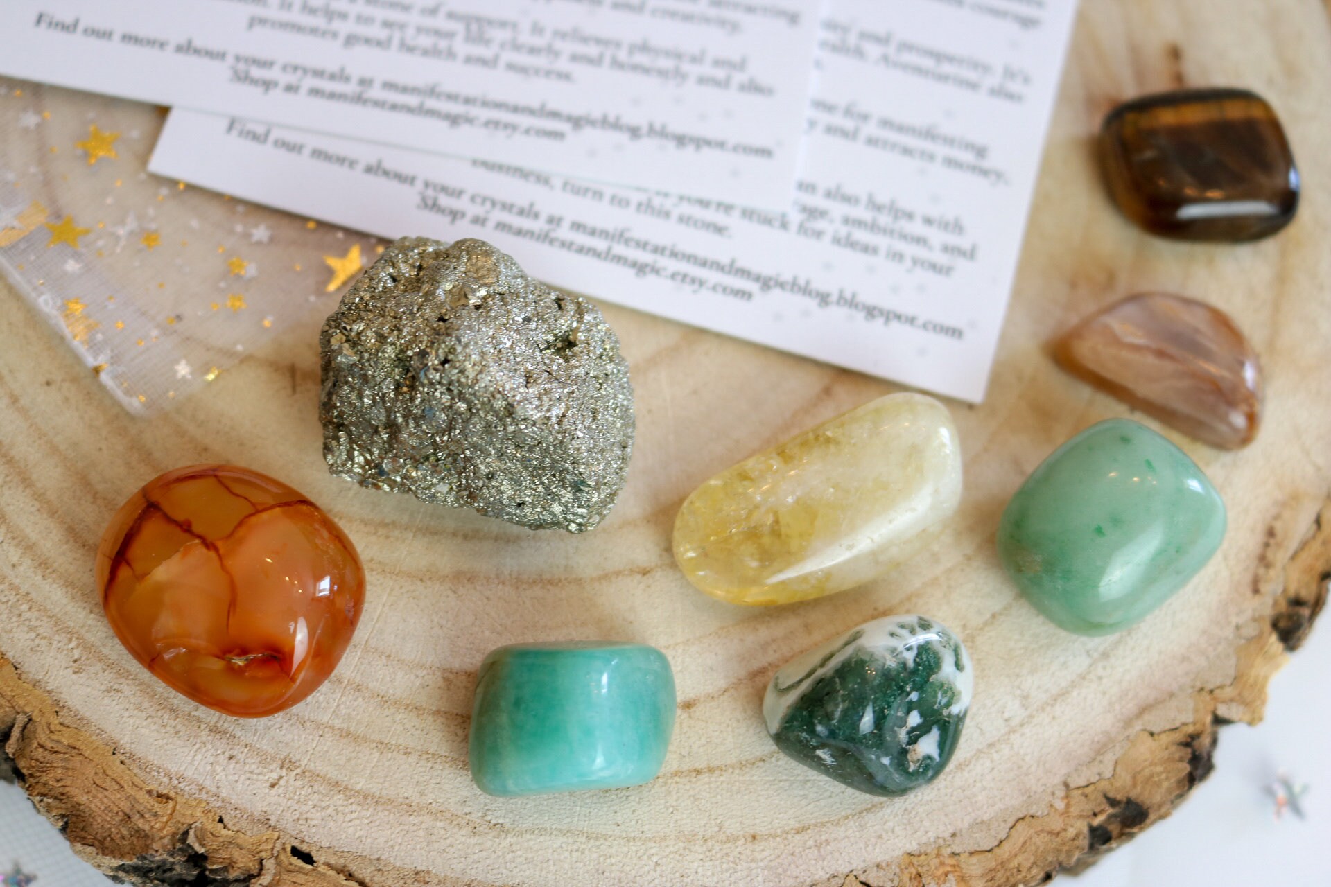 Crystals for business success Success crystal kit Etsy