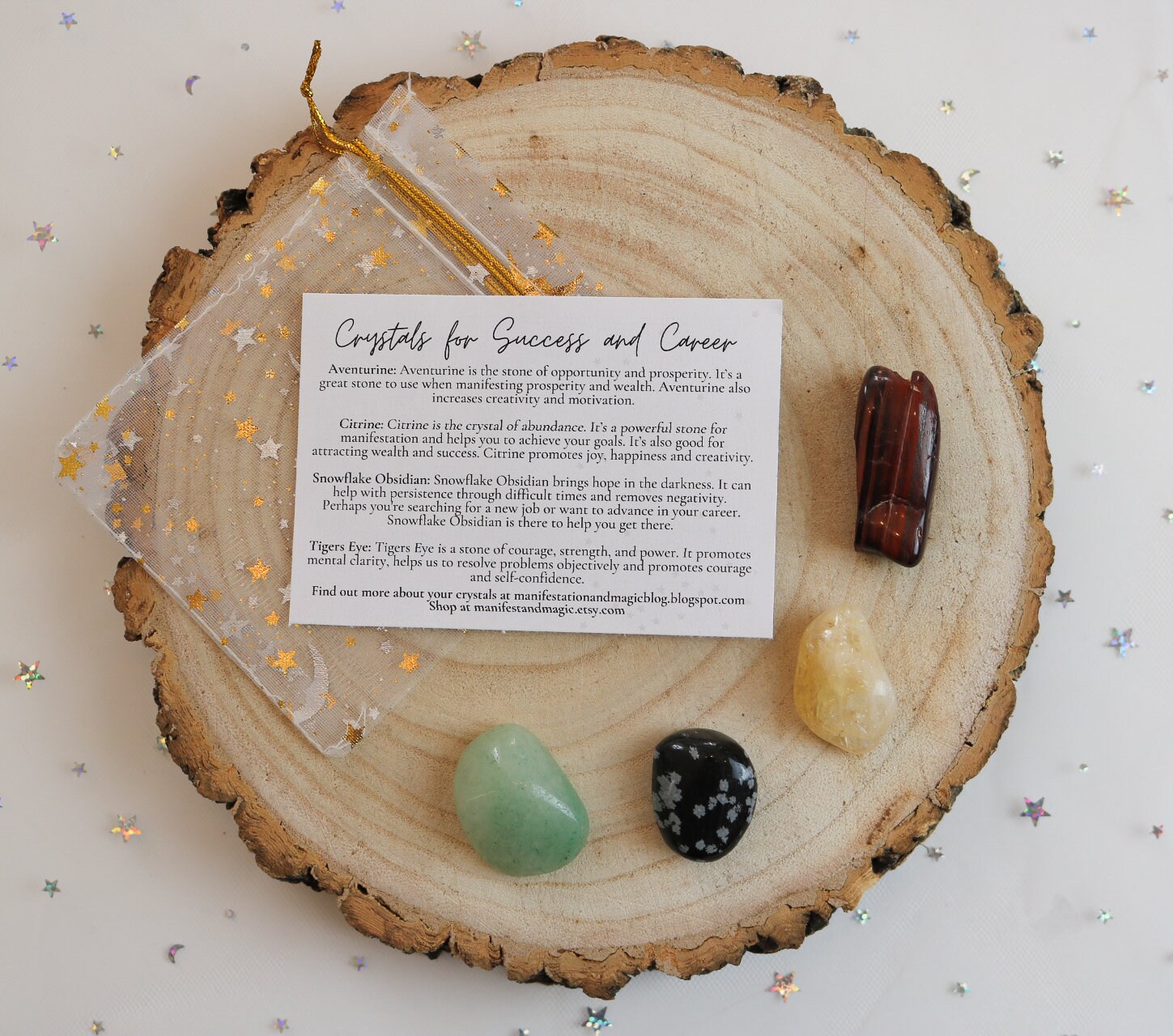 Crystals for success and career Success crystals Career Etsy
