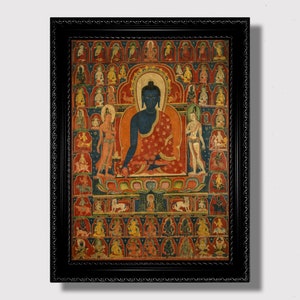 ヒンドゥー教の女神カーリー - インド神話の版画、東洋の