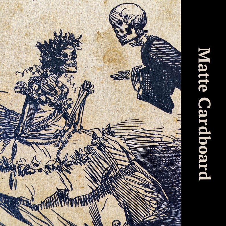 Flying Witch on a Broom – Dark Feminine Photo Print, Gothic Wall Decor image 16