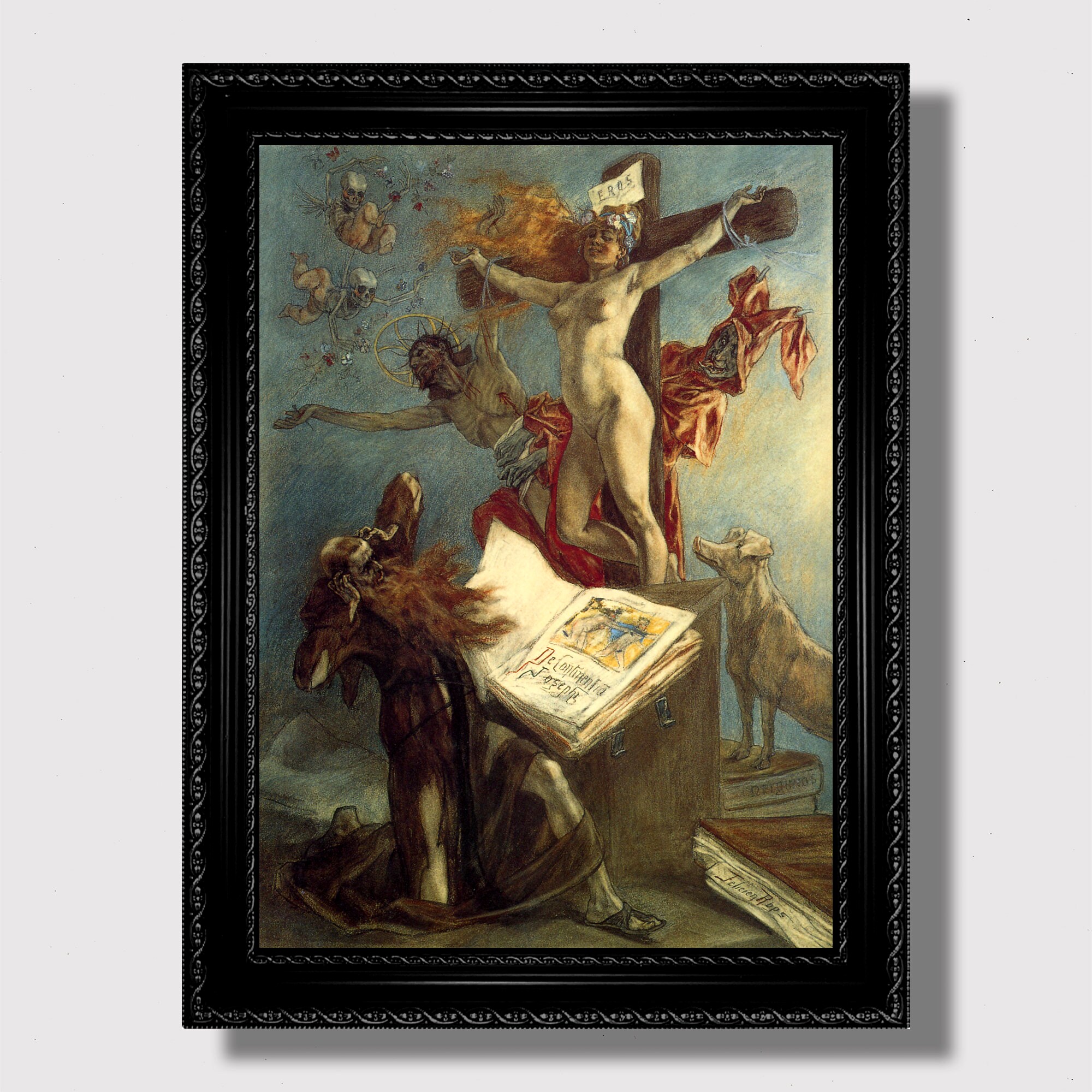 フェリシアン・ロップス画集「Félicien Rops: Le Cabinet de