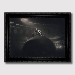 Satan Presides in Hell – Paradise Lost Art Print by John Martin, Infernal Gothic Decor, Dark Romantic Wall Art