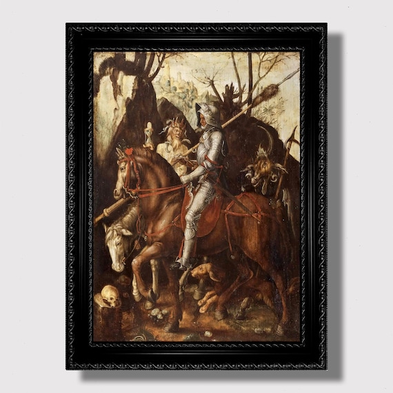 Knight, Death and the Devil - Dark Classical Wall Art, Gothic