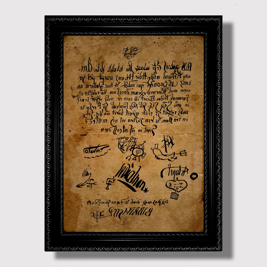 Satanic Agreement – Pact With the Devil of Urbain Grandier, Infernal ...