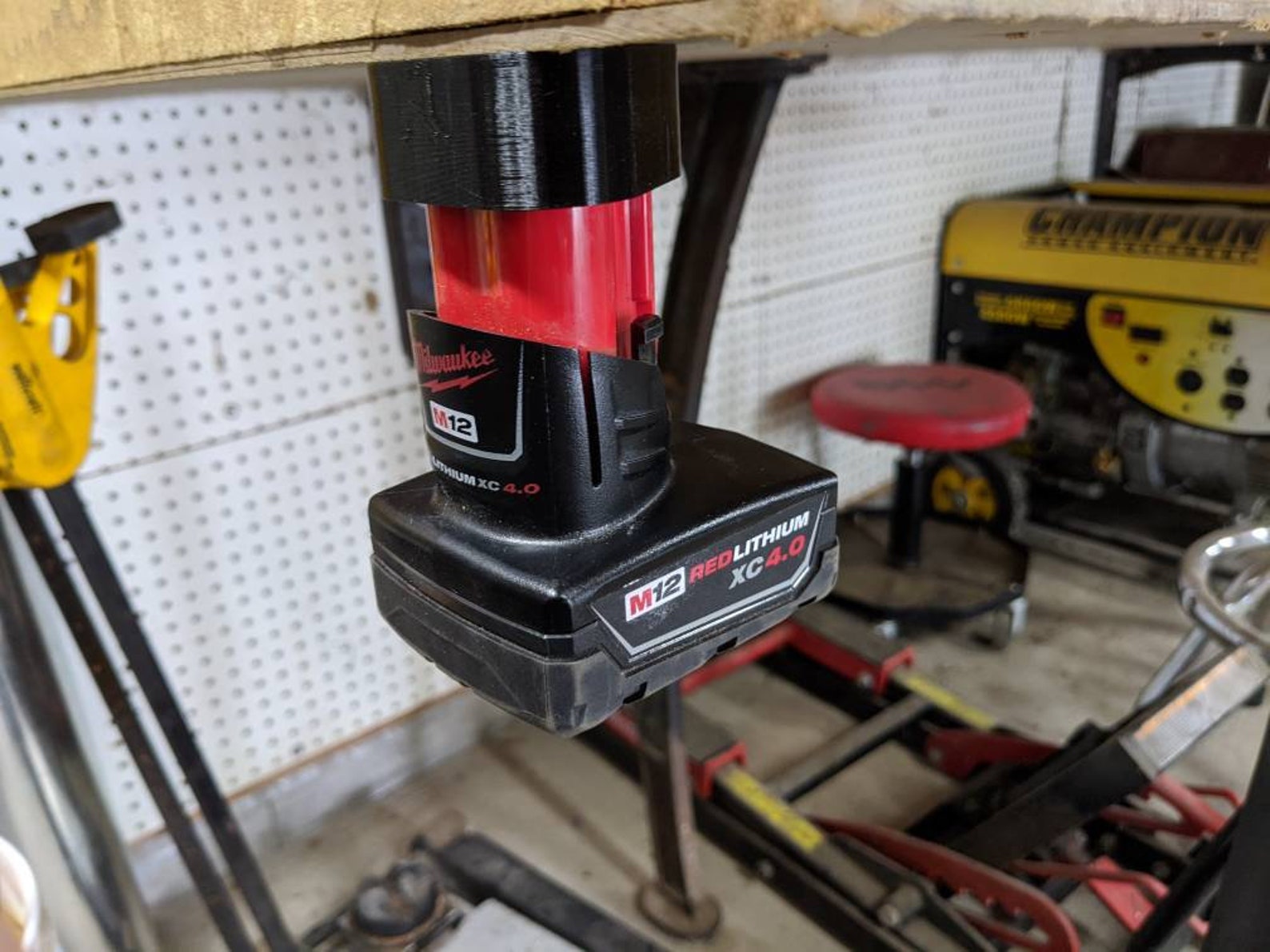 Milwaukee M12 Battery Holder Etsy