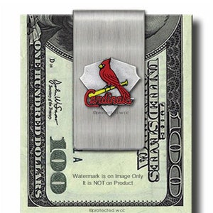 ST. LOUIS CARDINALS MONEY CLIP MLB BASEBALL BLUE LOGO VERSION 1