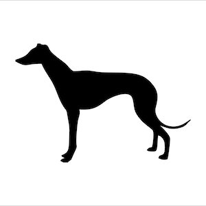 Adesivi per cani levrieri, adesivo per auto Greyhound, regali greyhound