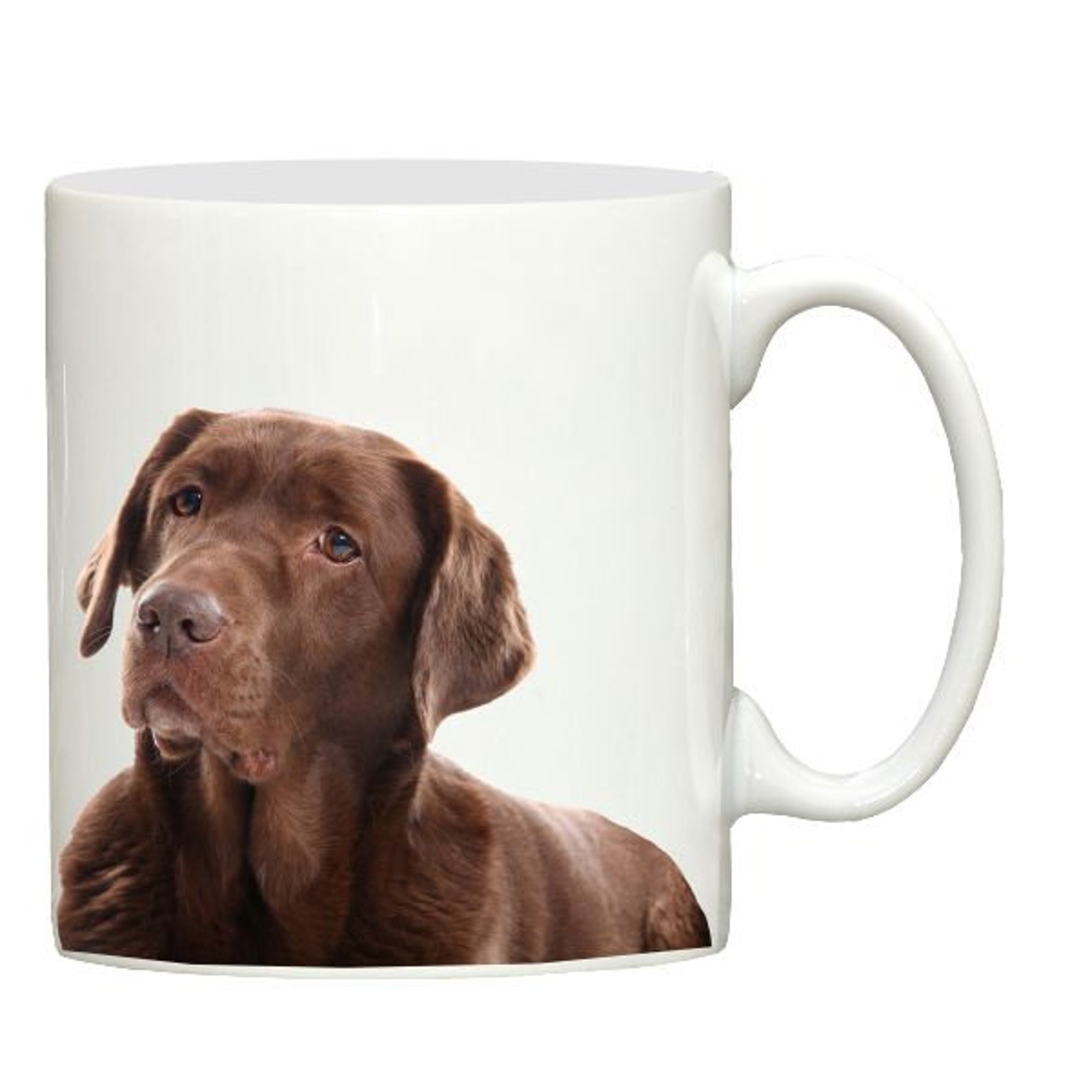 Chocolate Labrador Printed Mug Chocolate Labrador Owner Gift Labrador