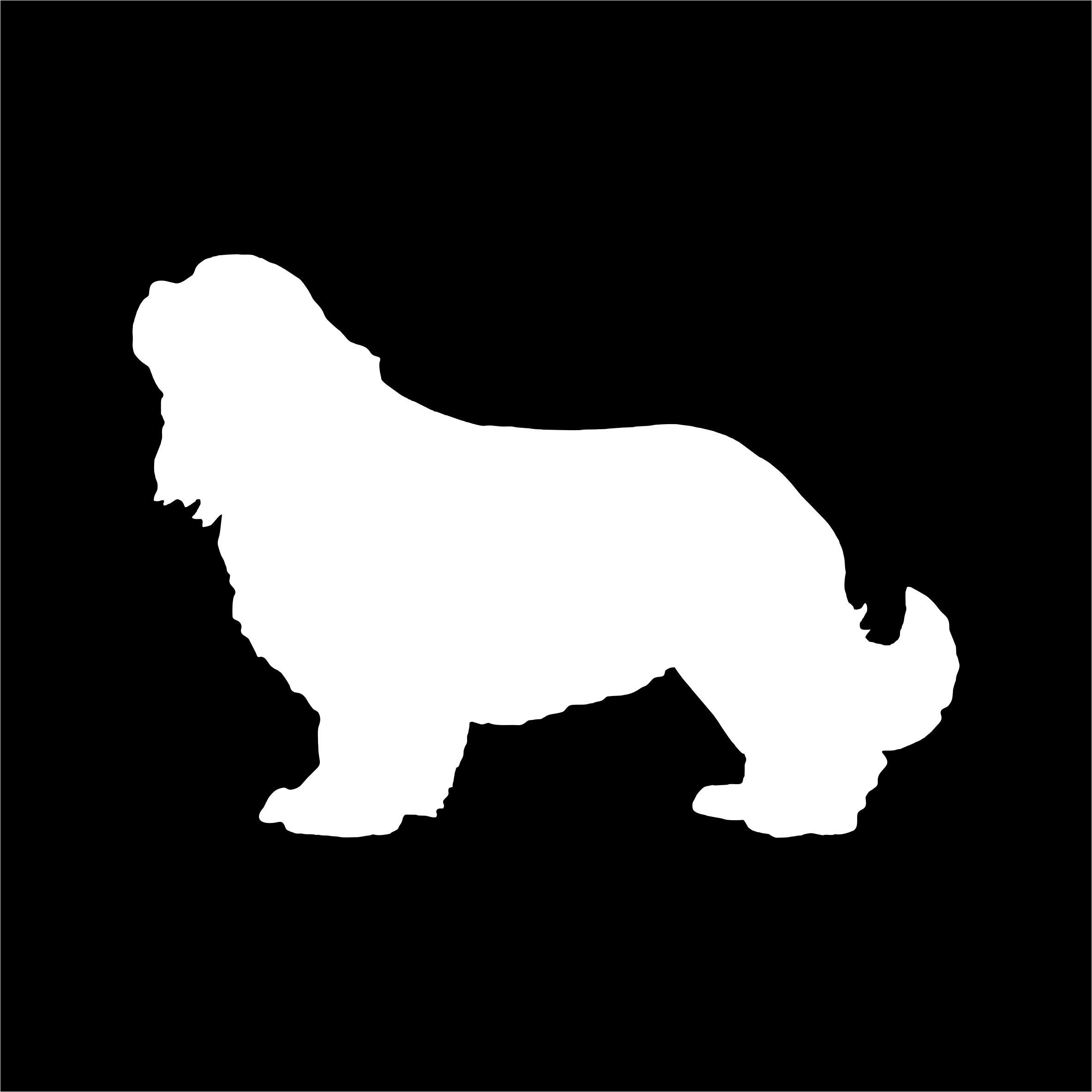 Dog Stickers, Cavalier King Charles Car Sticker King Charles Dog Decal ...