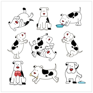 Funny dog card