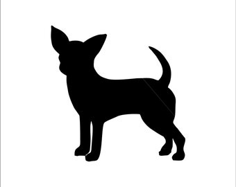 De sticker van Chihuahua - De autosticker van Chihuahua