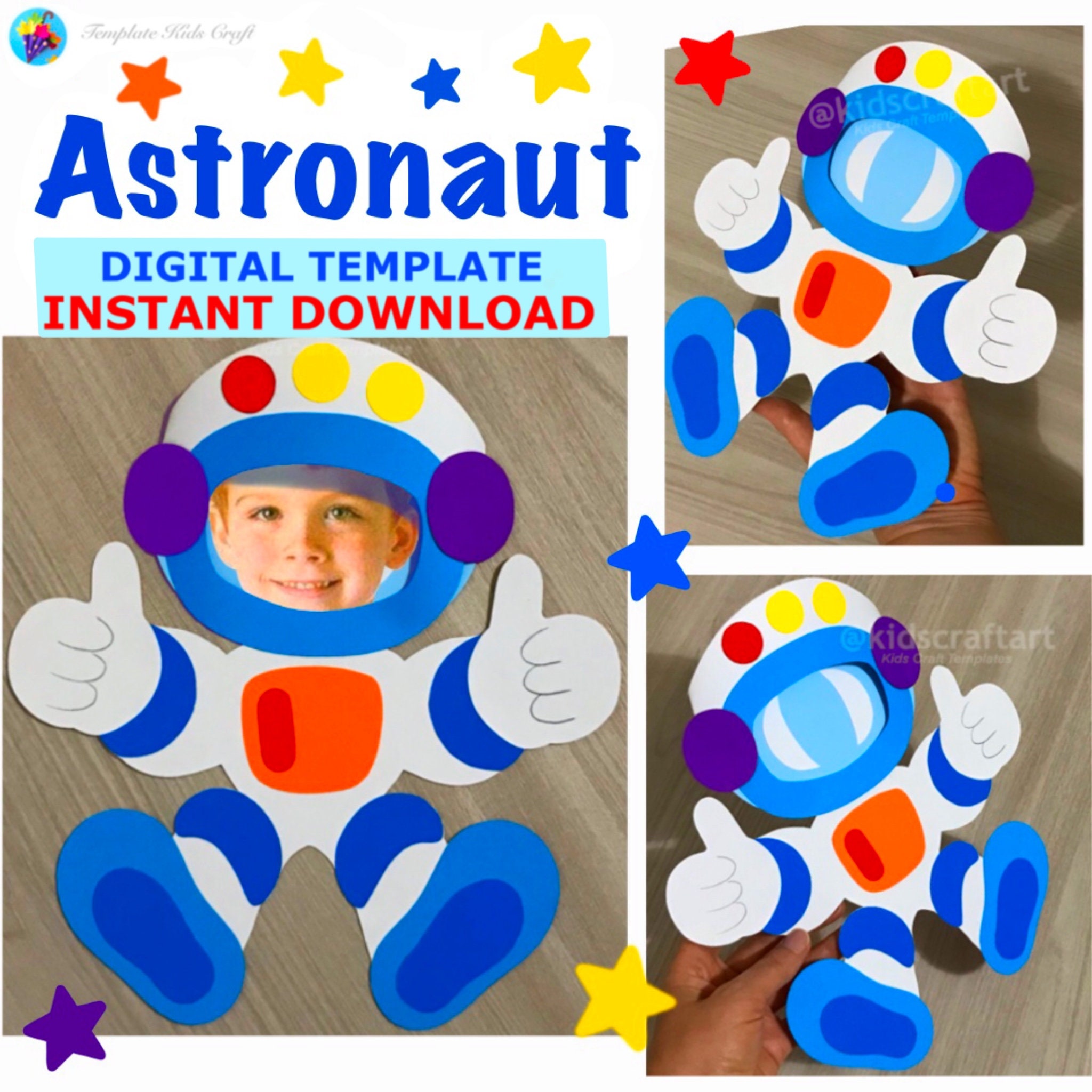 astronaut craft for kids