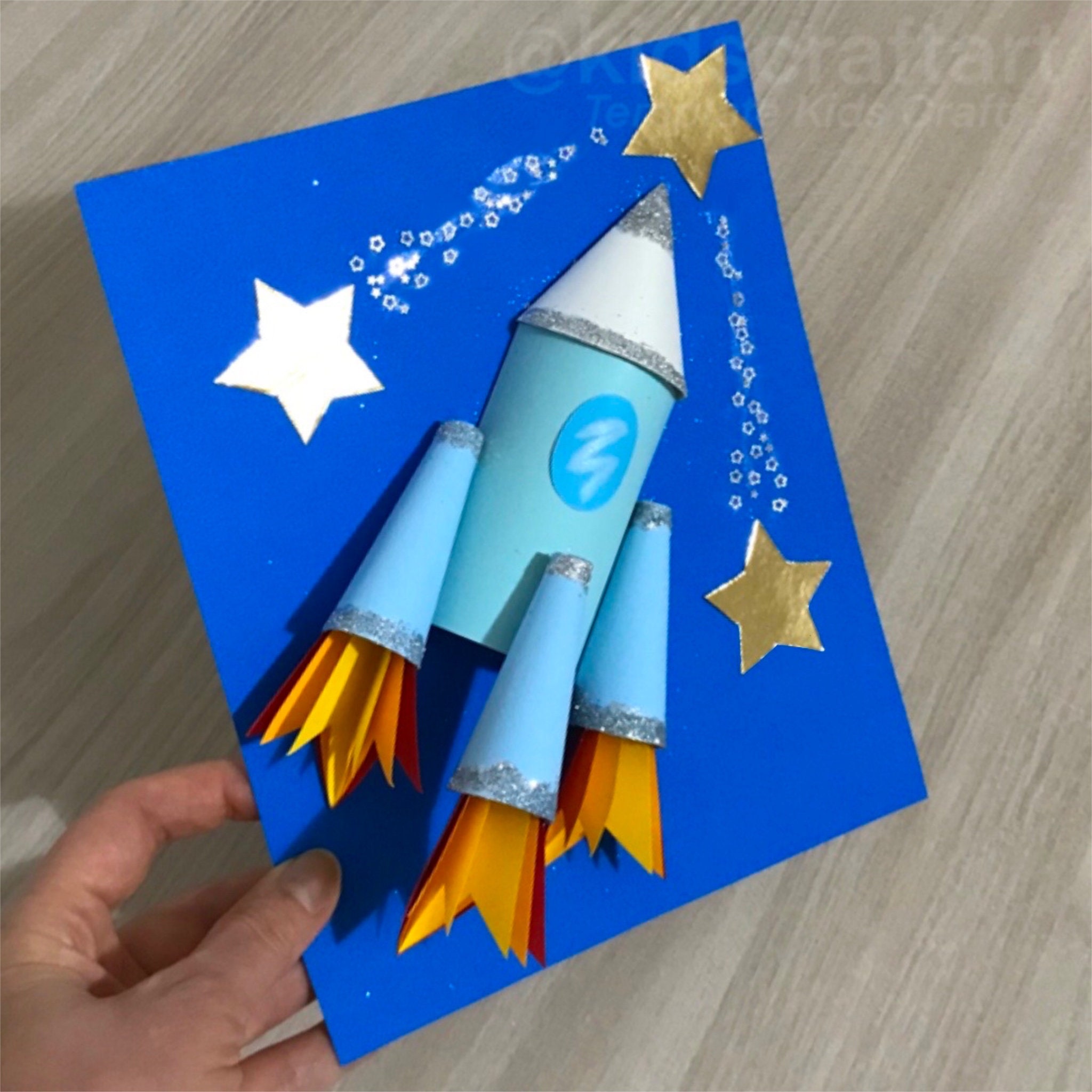 Creativity for Kids Sand Art Kit: Rocket Ship - DIY Kids Space Toys,Gifts  for Girls and Boys Ages 6-8+