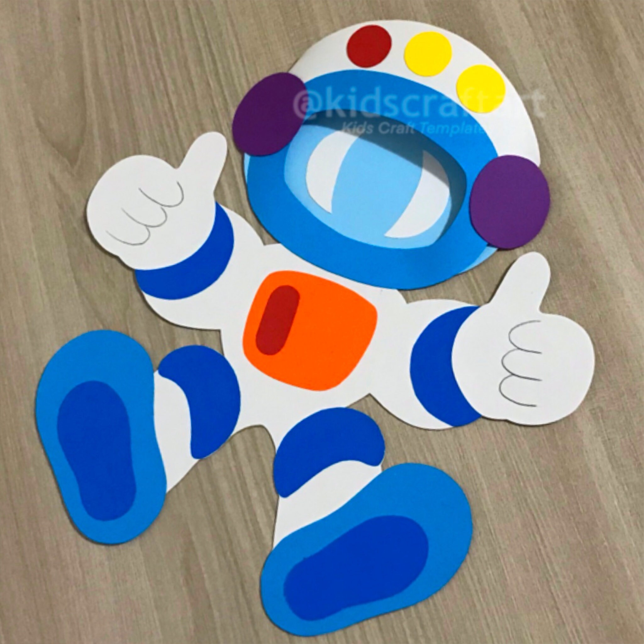 Astronaut Craft Template Astronaut Craft Template