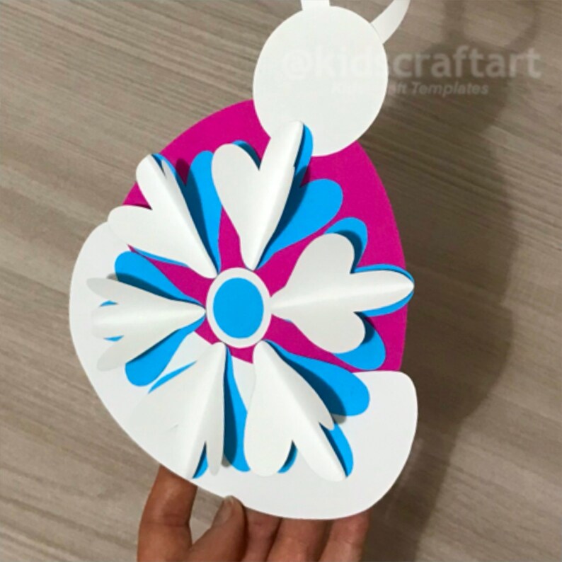 Printable Christmas Hat Snowflake Craft for Kids Winter Door - Etsy