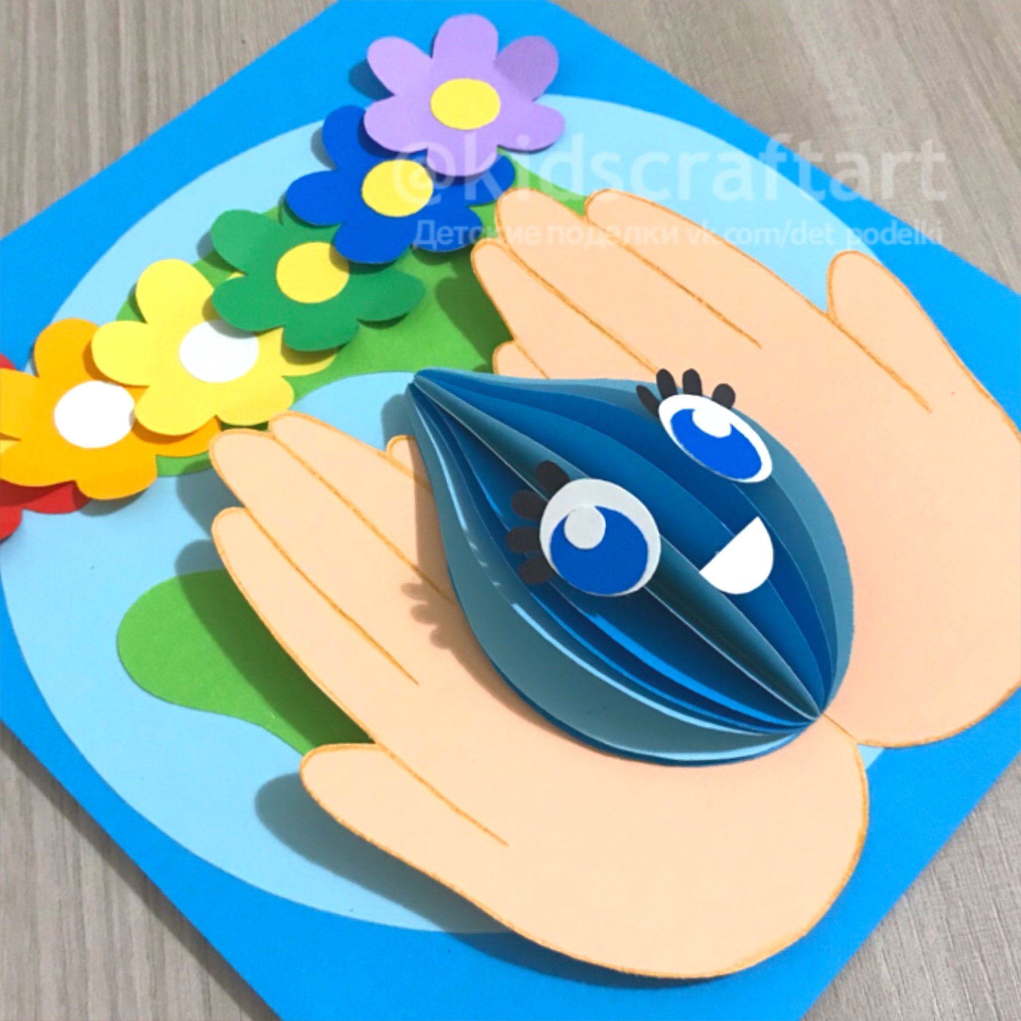 Earth Day Craft Download Save Water Classroom Activity Etsy Canada