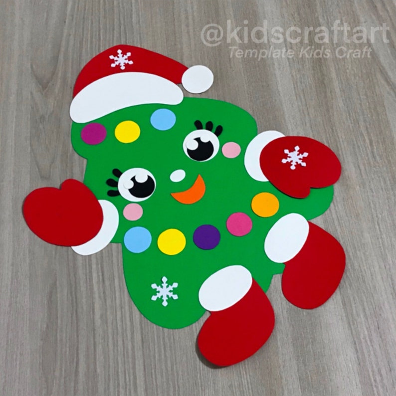 Printable Christmas Tree Craft For Kids Classroom Decor Winter Etsy printable-christmas-tree-craft-for-kids-classroom-decor-winter-etsy