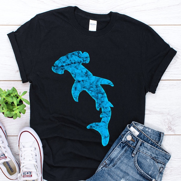 Hammerhead Shark Shirt, Hammer Head Shirt, Hammerhead Shirt, Sphyrna Hammerhead Shark Gift, Ocean Fish Gift, Ichthylogie Gifts, Unisex Shirt