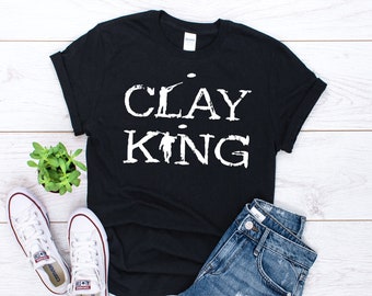 Clay King Shirt, Skeet Shooter Shirt, Shotgun Sport, Shooting Sport Gift, Trap Shooting Shirt, Clay Skeet Shooting Shirt, Clay Shooting