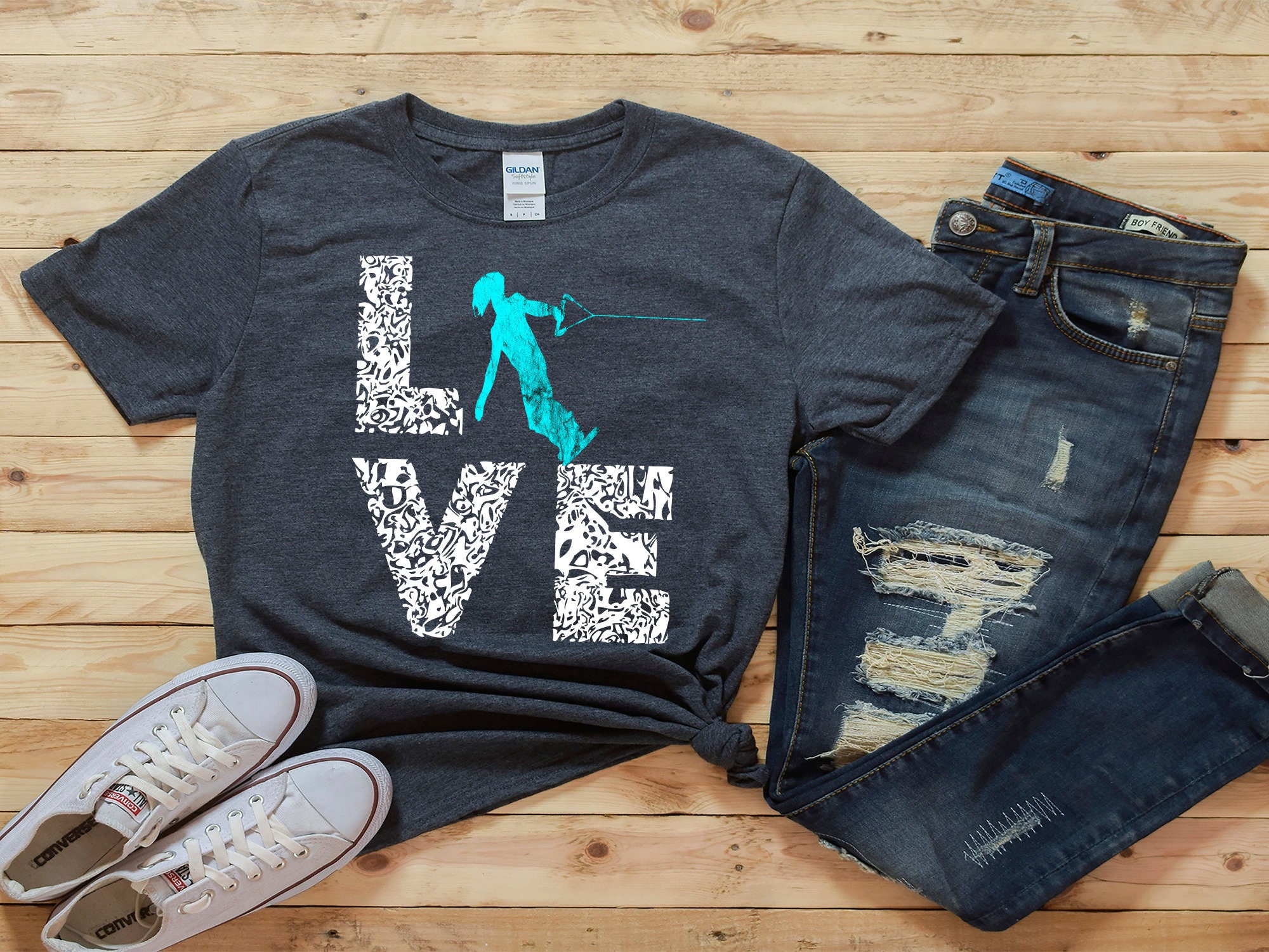 Wakeboard Shirt, Wakeboarding Gift, Wakeboarder Shirt, Wakeboard Love