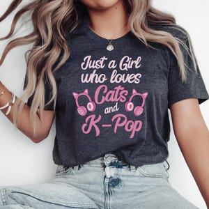 K Pop Shirt, K-Drama Shirt, K Pop T-Shirt, Shirt K-Pop Gifted, K Pop Lovers Shirt, Cat Lovers Shirts, K-pop Fan T-shirt, Korean Love Gift