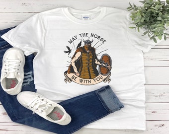 Viking Warrior Shirt, Viking Shirt, Viking Gift, Valhalla Tee, Norse Mythology Shirt, Funny Viking Shirt, Norway Norse Mythology Shirt