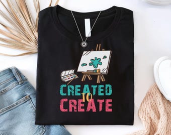Artistic Artist Shirt, Gifted Art Teacher, Art-Teacher-Gift, Art-Teacher Shirt, Painting-Shirt, Art Lovers Shirt, Art Painter Shirt