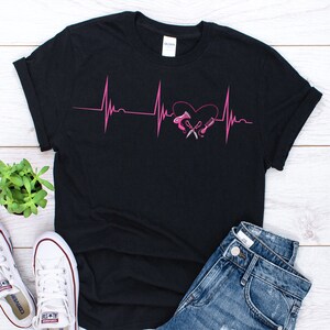 Hairdresser Heartbeat Shirt, Hairstylist Shirt For Women, Gift For Hairdresser, Funny Hairstylist Shirt, Funny Barber T-shirt, Beautician